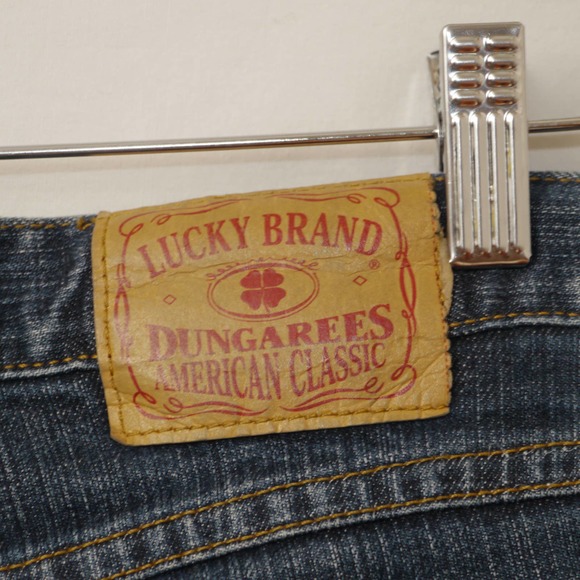 Lucky Brand Dungarees Boot Cut Jeans Size 10 - Picture 8 of 12